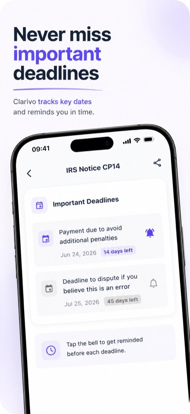 Action items checklist extracted from a contract